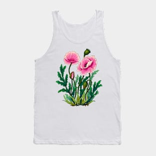 Minhwa: Poppy Opera A Type (Korean traditional/folk art) Tank Top